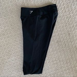 Laser cut Gymshark black leggings